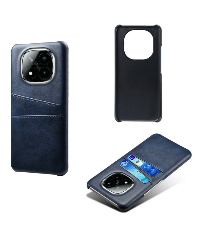 Coque Xiaomi Redmi Note 14 Pro Plus Porte Cartes Simili Cuir Basique