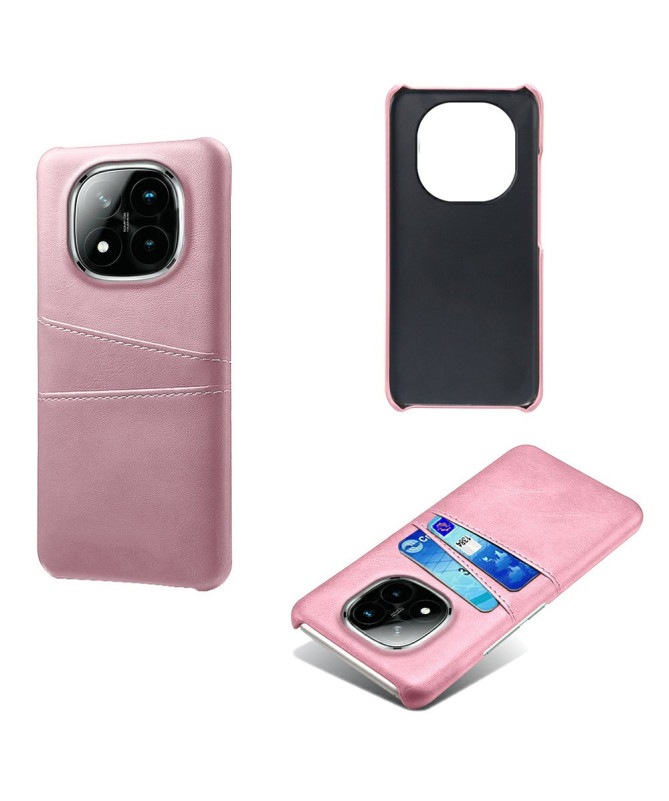 Coque Xiaomi Redmi Note 14 Pro Plus Porte Cartes Simili Cuir Basique