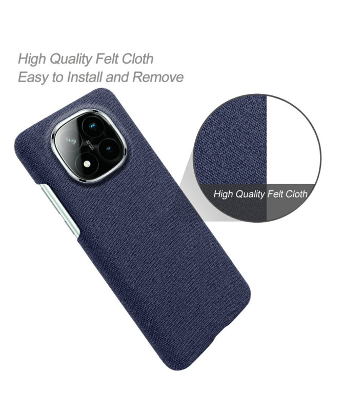 Coque Xiaomi Redmi Note 14 Pro Plus revêtement tissu