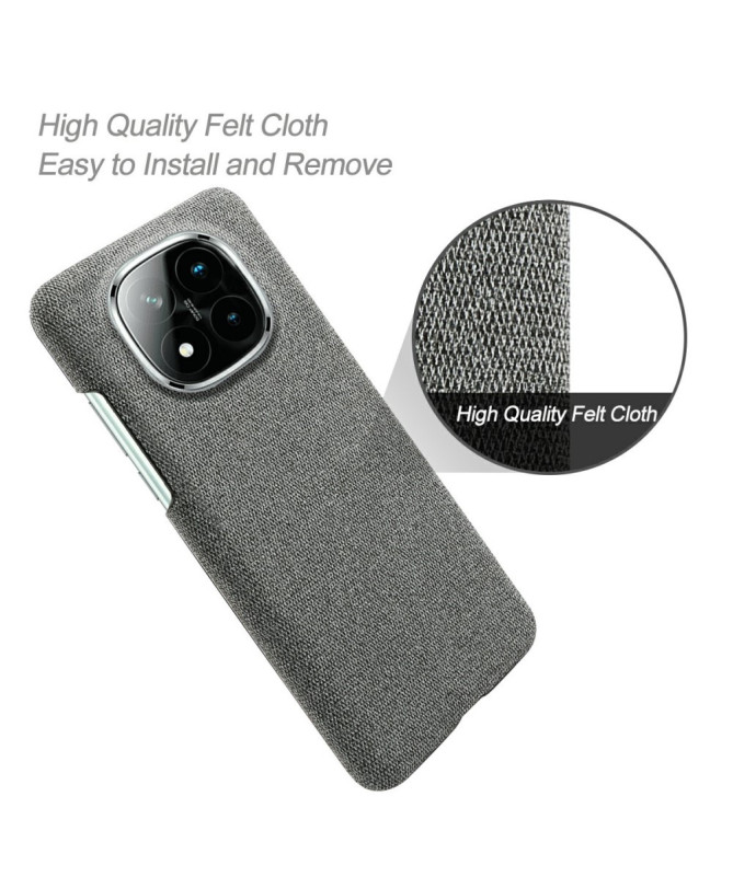 Coque Xiaomi Redmi Note 14 Pro Plus revêtement tissu
