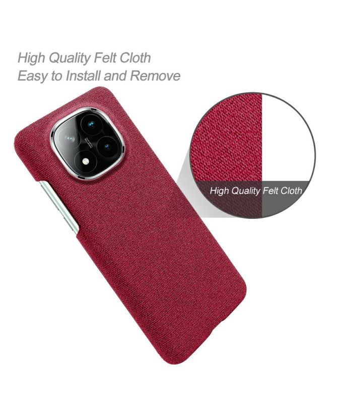 Coque Xiaomi Redmi Note 14 Pro Plus revêtement tissu