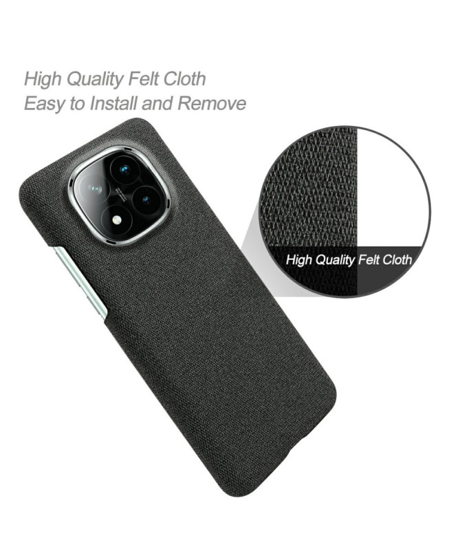 Coque Xiaomi Redmi Note 14 Pro Plus revêtement tissu