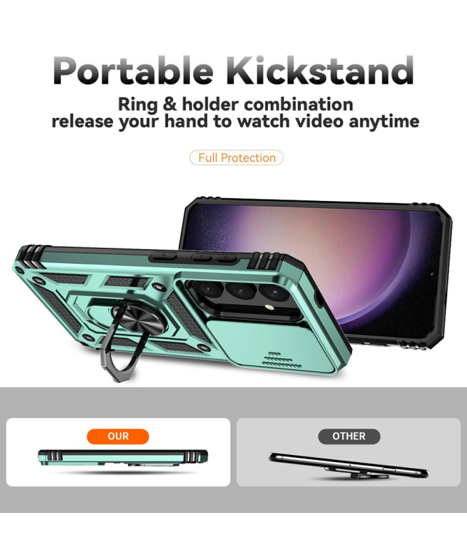 Coque Samsung Galaxy S25 Plus Hybride Fonction Support et Cache Object