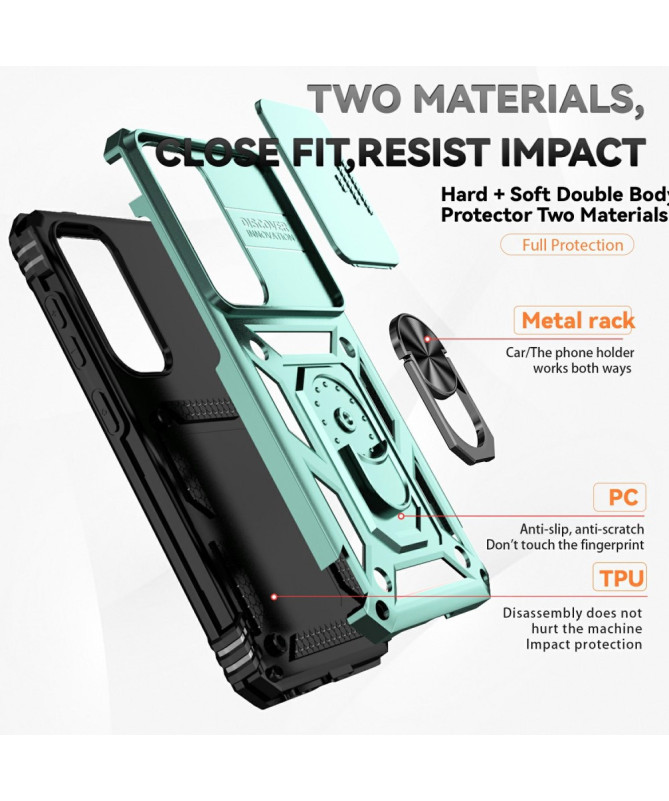 Coque Samsung Galaxy S25 Plus Hybride Fonction Support et Cache Object