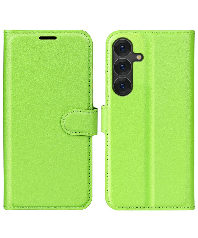 Étui Samsung Galaxy S25 Plus style cuir porte cartes