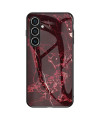 Rosso - Coque Samsung Galaxy S25 Plus Marbre Rouge