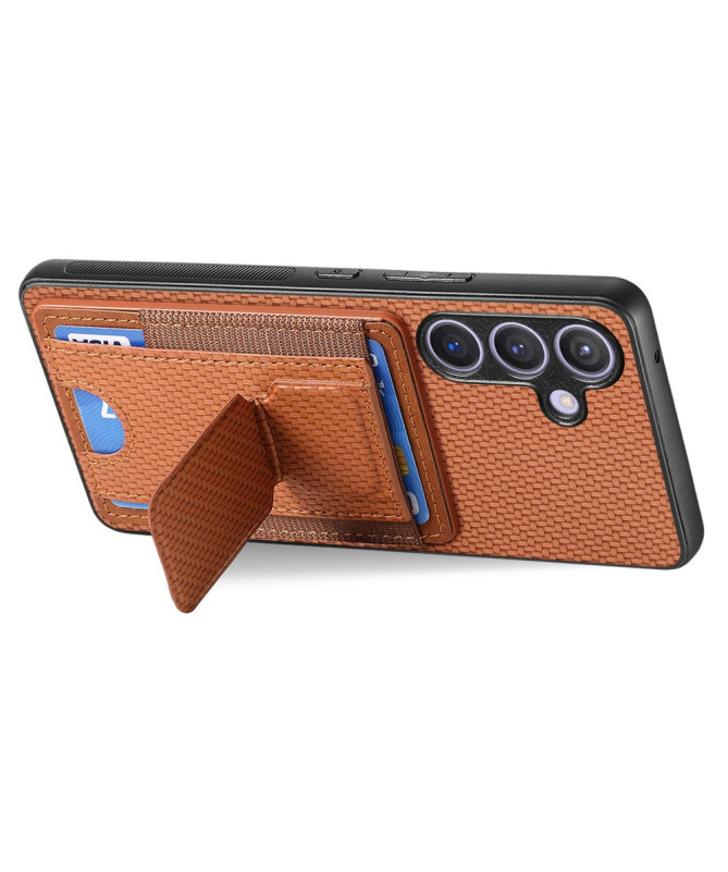 CARDYON - Coque Samsung Galaxy S25 Plus avec Porte-Cartes et Support