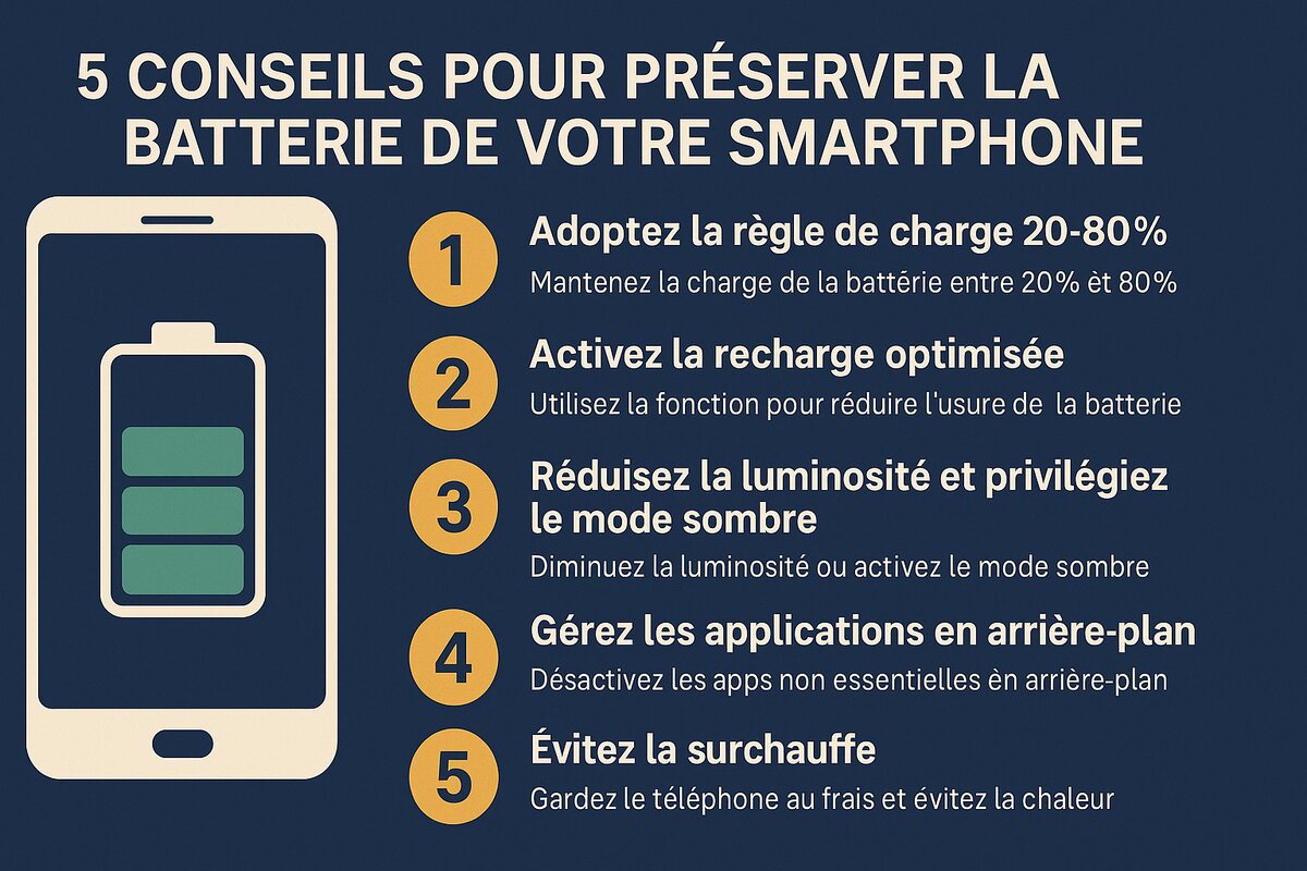 5 astuces pour améliorer l’autonomie de la batterie de votre smartphone en 2026