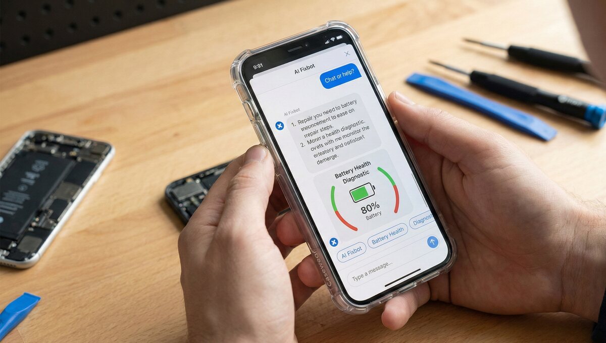 iFixit lance (enfin) son application mobile : L’IA va-t-elle sauver votre smartphone ?
