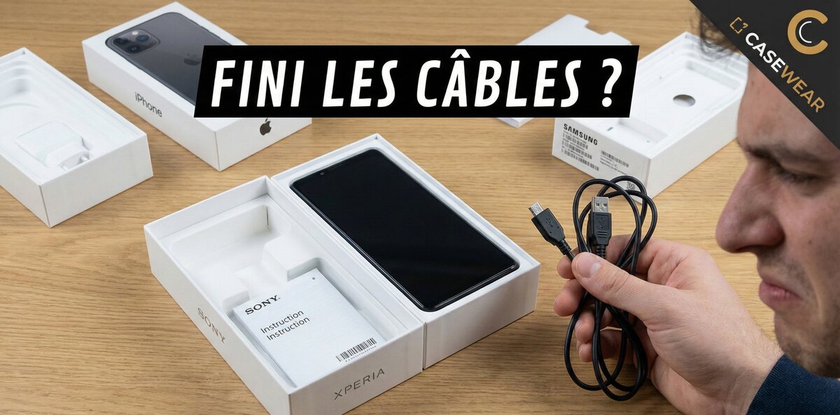 Alerte : Après le chargeur, les smartphones sont désormais vendus… SANS câble !