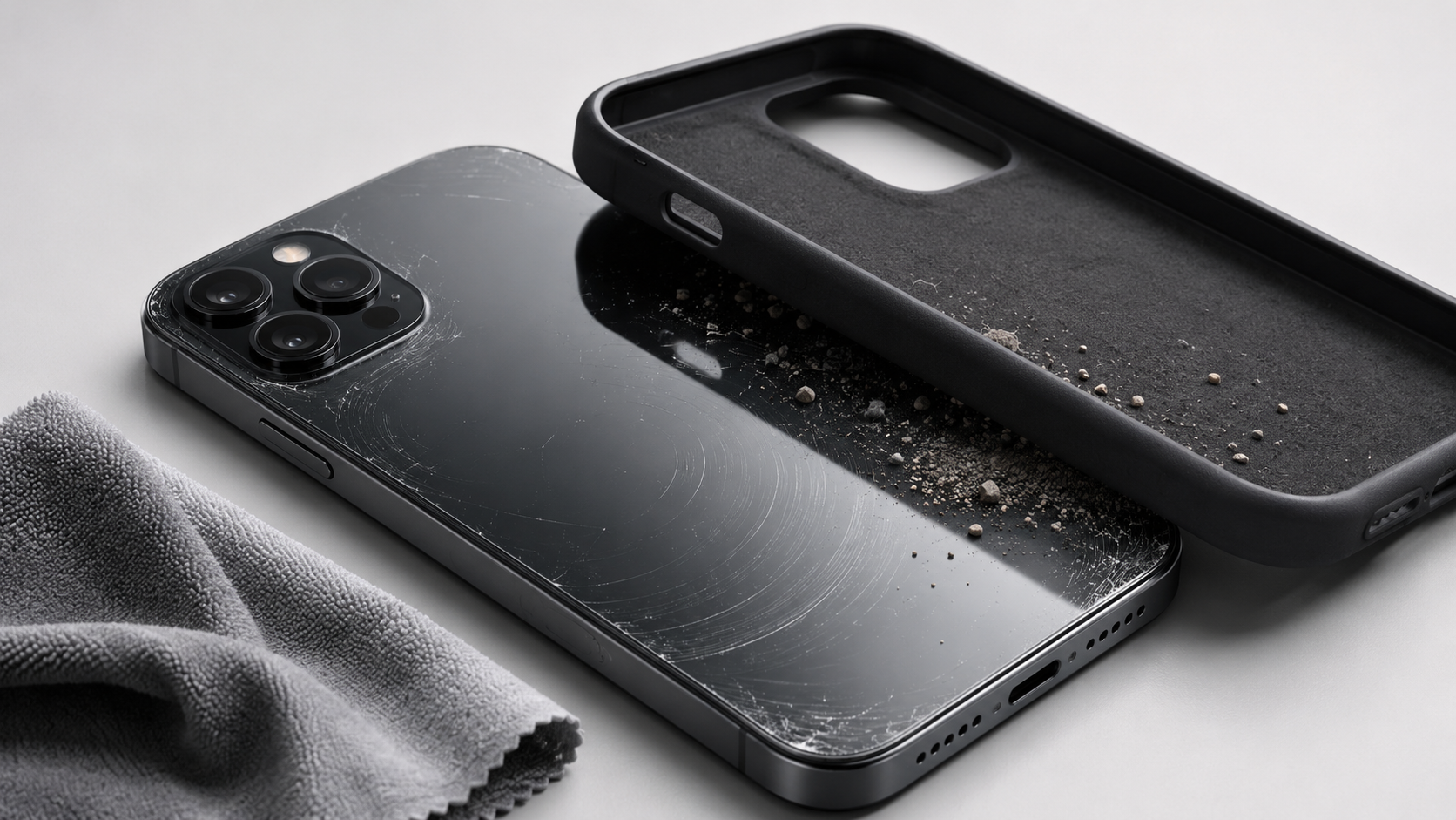 Coque qui piège la poussière et raye le dos du téléphone : comment l’éviter